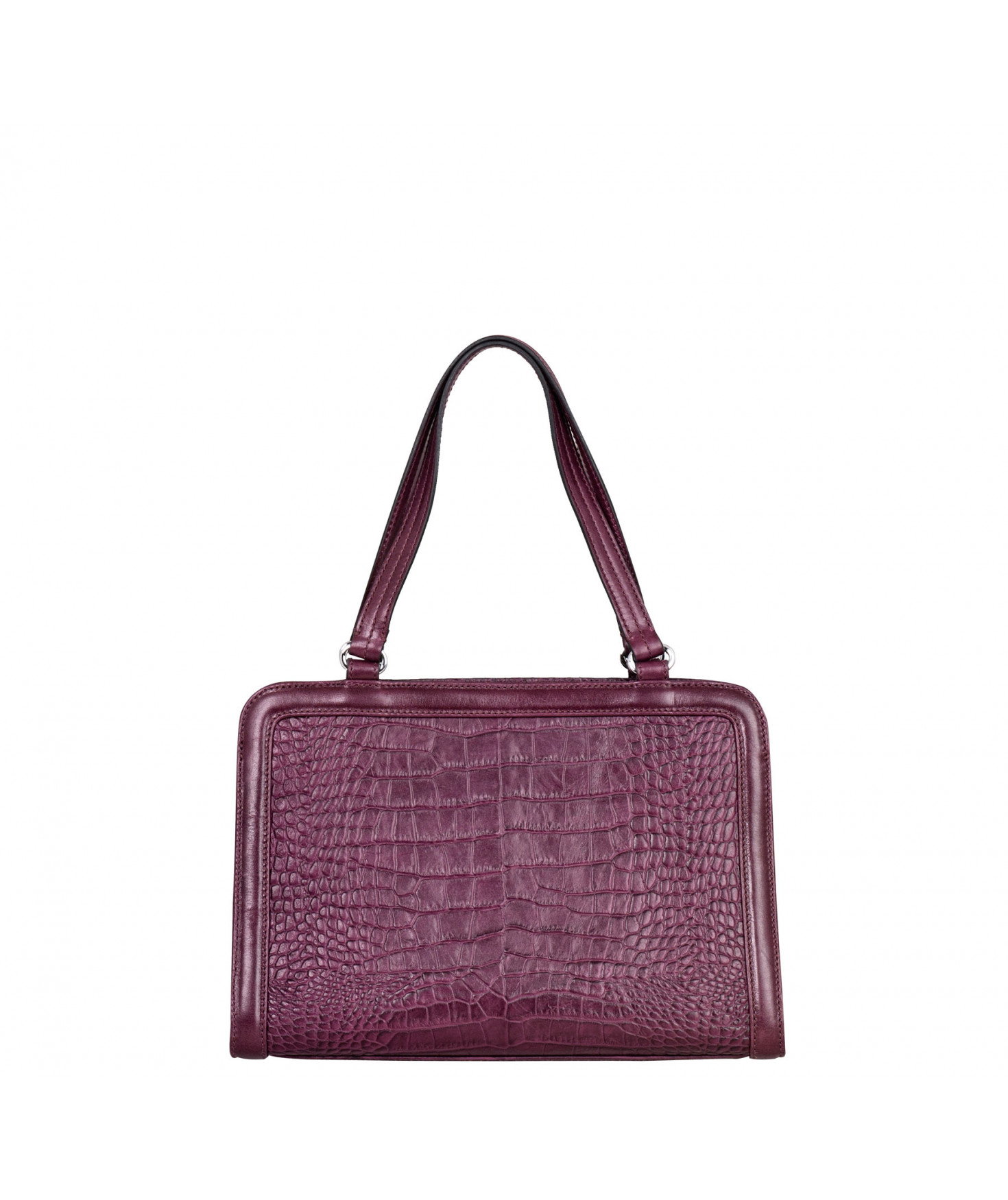 Macadam Croco grace Sacs Porte main en Cuir de vachette imprime facon croco KESSLORD