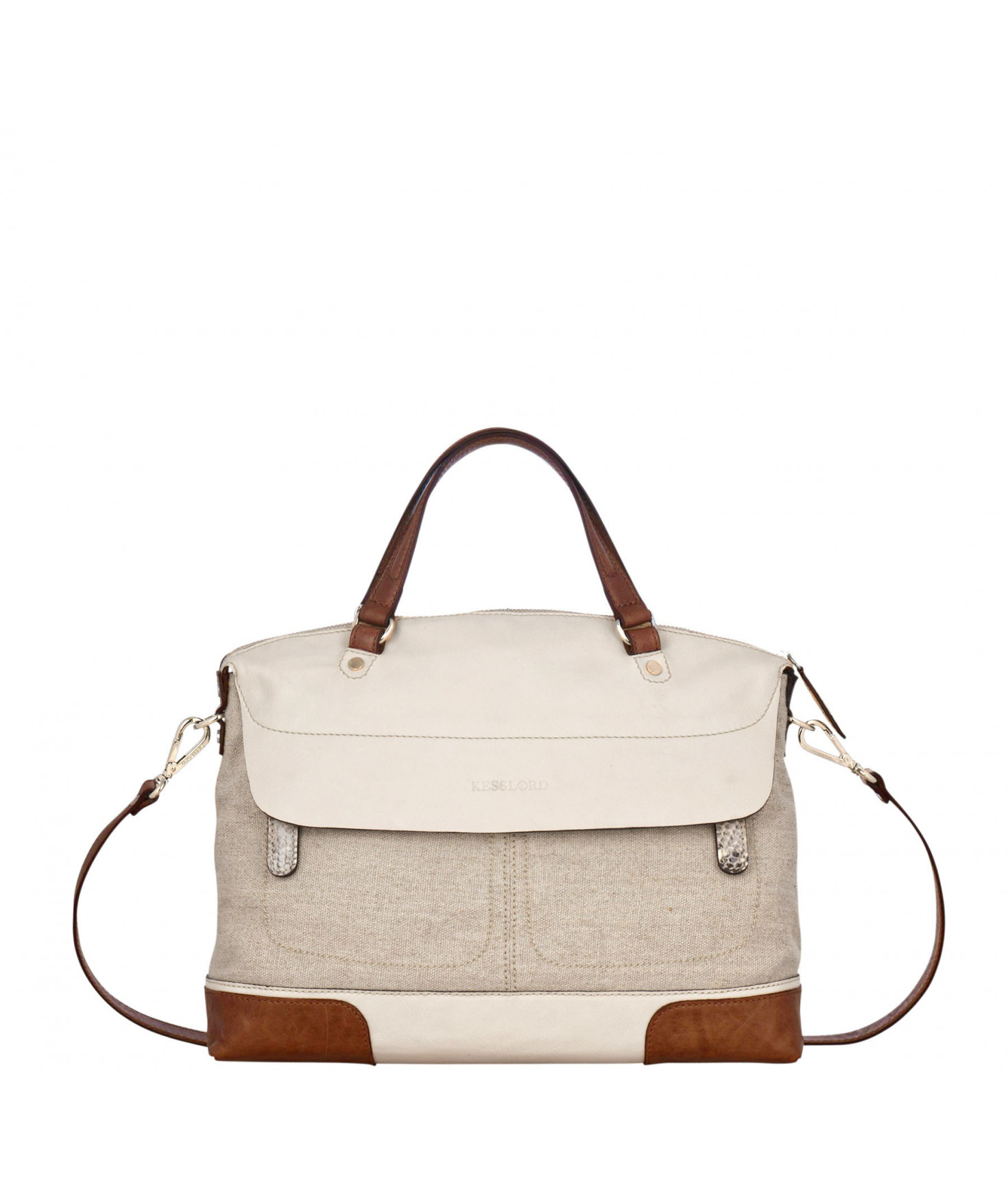 Sac kesslord toile et cuir cheap