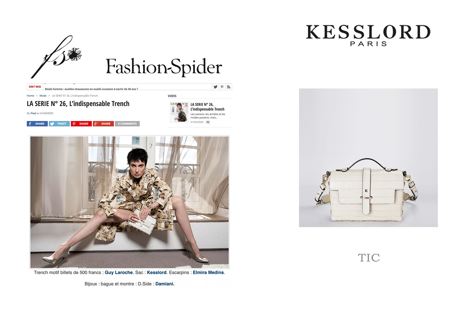 LA SERIE N° 26, L’indispensable Trench - Fashion Spider (fashion-spider.com)