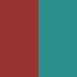 Rouge Carmin/Turquoise - CRTQ