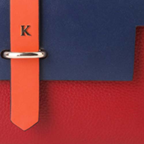Rouge Carmin/Marine/Orange - CRMEOG